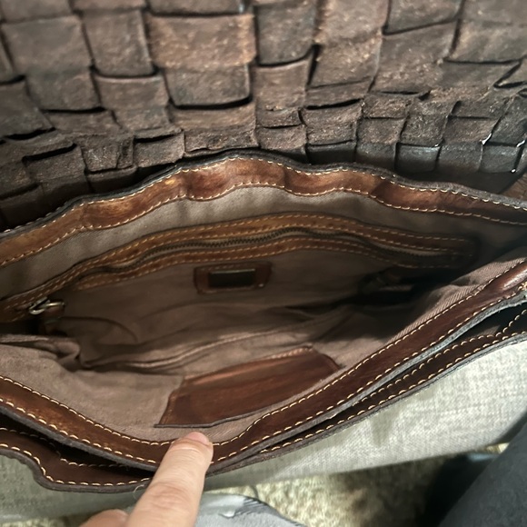 Soft Italian leather bag like new and never used. - Picture 9 of 12